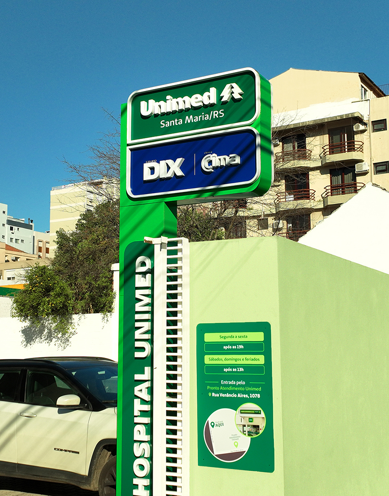 Clínica integrada ao Hospital Unimed